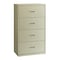 Hirsh 30" W 4 Drawer Lateral File Cabinet, Putty, A4/Legal/Letter 14956 - alternate 1