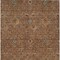 Homeroots 9' X 12' Brown Red And Green Floral Washable Indoor Outdoor Area Rug 604611 - alternate 5