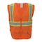 Ironwear Hi-Vis FR Surveyor Safety Vest M Class 2 , Zipper 9 Pockets 1277-OZ-RD-MD - alternate 1
