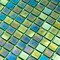Apollo Tile Skosh 11.6 in. x 11.6 in. Glossy Grenn-Blue Glass Mosaic Wall and Floor Tile 18.69 sqft/case, 20PK APLNB88GN429A - alternate 6