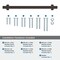 Amerock Davenport 12 inch 305mm Center-to-Center Oil-Rubbed Bronze Appliance Pull BP36697ORB - alternate 3