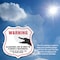 Signmission Alligator Warning Shield Sign Warning Al, 6 inch X 6 inch, Plastic Sign, 2PK SHI-P-2PACK-6-359 - alternate 3