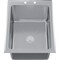 Amgood 16 in. x 20 in. x 12 in. Stainless Steel 1 Compartment Drop-In Sink. NSF AMG SINK DIS S1C-162010-NF-Z - alternate 5