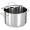 Calphalon 8 Quart Tri-Ply Stainless Steel Stock Pot with Lid and Aluminum Core 1887023 - alternate 2