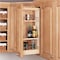 Rev-A-Shelf Maple Wood; Steel, Natural Maple, 5 in W, 26.25 in H, 10.75 in D 448-WC-5C - alternate 8
