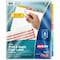 Avery Index, Divider, 8Tab, Mi 8PK AVE11407 - alternate 1
