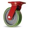 Hamilton Extra Heavy Duty Swivel Caster, 10" x 3" Duralast Polyurethane (95A) on Cast Iron Wheel S-EHD-13DT - alternate 1