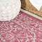 Jonathan Y Malta Bohemian Medallion Textured Weave Fuchsia/Light Gray 2 ft. x 10 ft. Indoor/Outdoor Runner Rug SMB104E-210 - alternate 6