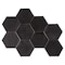 Andova Tiles Jenae 4-in. x 5-in. Zellige Hexagon Glossy Ceramic Wall Tile (5.38 Square Feet Per Box) ANDJEN1342 - alternate 1