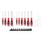 Tekton Phillips and Slotted Screwdriver Set w/Mod Org, 4 IN Shanks, 10-Piece, #0-#3, 3-8 mm DWZ90106 - alternate 3