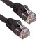 Sanoxy 100ft Cat6 550 MHz UTP Snagless Ethernet Network Patch Cable, Black SNX-CBL-LDR-C6101-10HD - alternate 1