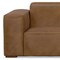 Homeroots 122" Brown Leather Modular Wood Sofa 641008 - alternate 6