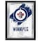 Holland Bar Stool Co Winnipeg Jets 17 in.x22 in. Logo Wall Mirror MLogo - alternate 1