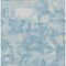Homeroots 9' X 12' Sky Blue And Denim Blue Abstract Washable Indoor Outdoor Area Rug 609580 - alternate 6