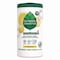 Seventh Generation Multi-Surface Wipes, 7 x 7, Lemon Zest, White, 70 Wipes/Canister, 6PK 69657417 - alternate 1