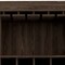 Homeroots 24in Walnut Wood Bar Cabinet With Two Doors 478383 - alternate 4