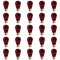 Bulbrite 11-Watt S14 Transparent Red Dimmable Incandescent Light Bulb, 25PK 861311 - alternate 1