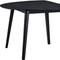 Homeroots 43" Black Wood Dining Table 630377 - alternate 3