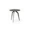 Homeroots 20" Black And Gray Ceramic Round End Table 372283 - alternate 1