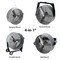 Airmaster Fan Cooling Fan, 36 in Dia 60471 - alternate 6