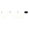 Jonathan Y Serafina 55" Contemporary Minimalist 360 Adjustable Silicone Neon Rope Dimmable Linear Integrated LE JYL7141B - alternate 1