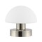 Jonathan Y Zoe 5.75" Modern Minimalist Iron Rechargeable Integrated Portable LED Table Lamp, Nickel/White JYL7113B - alternate 12