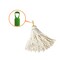 Powerclean Yacht Mop #24, Cotton, 13.4 oz, Includes Wood Handle YMWH24 - alternate 2