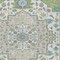 Homeroots 5' X 8' Artichoke Green Blue And Ivory Oriental Washable Indoor Outdoor Area Rug 596603 - alternate 4