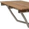 Homeroots 32" Premium Wall Mount Teak Shower Bench 402211 - alternate 4