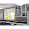 Andova Tiles Fresh Ticia Grey Novelty Flower Glass Wall & Floor Mosaic Tile ANDFRE387 - alternate 3