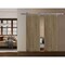 Sartodoors Modern Double Barn Door 64 x 84 inches, BASIC 3001 Antique Oak, 13FT Silver Rail Track Set, Solid BASIC3001DB-S-OANTI-6484 - alternate 4