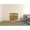 Homeroots 44" Natural Solid Wood Three Drawer Dresser 489227 - alternate 3