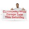 Signmission Community Wide Garage Sale this Saturday, 36 Inch x 96 Inch, Vinyl Banner B-96-30522 - alternate 4