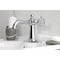 Kingston Brass One-Handle Single-Hole Bathroom Faucet with Knurled Handle and Push Pop-Up Drain, Polished Chrome KSD3541RKZ - alternate 3