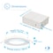Infibrite 4 In Slim Recessed LED Downlight with Night Light 5CCT Selectable White 9 Watt 750LM Triac Dimmable IB-001-28-9W-WH - alternate 5