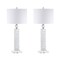 Jonathan Y Bailey 32 in. LED Seashell Table Lamp, White, 2PK JYL4006A-SET2 - alternate 5