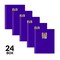 C-Line Products 8-1/2" x 11" Purple Heavyweight 3-Pocket Poly Portfolios, 24EA/BX, 6BX/CT 33949-BX - alternate 3