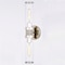 Vaxcel Levitt 2 Light Polished Nickel Mid Century Modern Industrial Bathroom Vanity Fixture Clear Glass W0389 - alternate 8