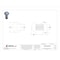 Zoro Select U-Drive Screw, No. 2 Thread Size, Zinc Plated Steel, 8/125 Head Ht, 3/16 in Lg, 100 PK DS-0203-100 - alternate 3