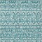 Homeroots 3' X 5' Teal Blue And Ivory Southwestern Washable Indoor Outdoor Area Rug 594190 - alternate 5
