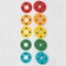 Nahanco Colorful Round Clothing Size Dividers, 5 Mixed Colors, Black Print5 Sizes, 5 pcs. each, 25PK CCKIT2 - alternate 1