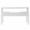 Homeroots 48" White Writing Desk With Two Drawers 402024 - alternate 5