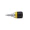 Klein Tools Multi-Bit Ratcheting Screwdriver, 6-in-1, Stubby, Ph, Sl, Sq, Nut Bits 32594 - alternate 1