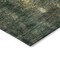 Homeroots 5' X 8' Fern Green And Gold Abstract Washable Indoor Outdoor Area Rug 603054 - alternate 5