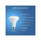 Feit LED Bulb BR20 E26 Medium Smart-Enabled Adjustable White 65 Watt Equivalence Clear BR30/CCT/CA/AG - alternate 9