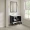 James Martin Vanities Myrrin 30" Sgl Vanity, Carbon Oak w/ Sgl Hole 3 CM White Zeus Silestone Top and Matching Backsplash 485-V30-CBO-1WZ - alternate 8