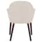 Leisuremod Elias Dining Chair Upholstered in Leather Velvet and Powder Coated Iron Legs, 2PK EDC21BG-2 - alternate 7