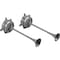 Federal Signal Resonating Horn, Horn, Continuous, 120V AC, 105 dB, Cast Aluminum, Gray, Pivot/Swivel Mount 55-120-1 - alternate 1