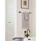 Amerock Glacio Clear/Oil-Rubbed Bronze Contemporary 24 in 610 mm Towel Bar BH36064CORB - alternate 4