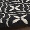 Homeroots 4' X 6' Black And Ivory Geometric Indoor Outdoor Area Rug 572555 - alternate 7